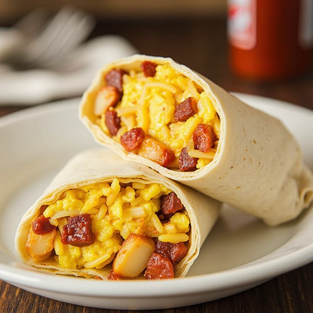 Traditional Breakfast Burrito