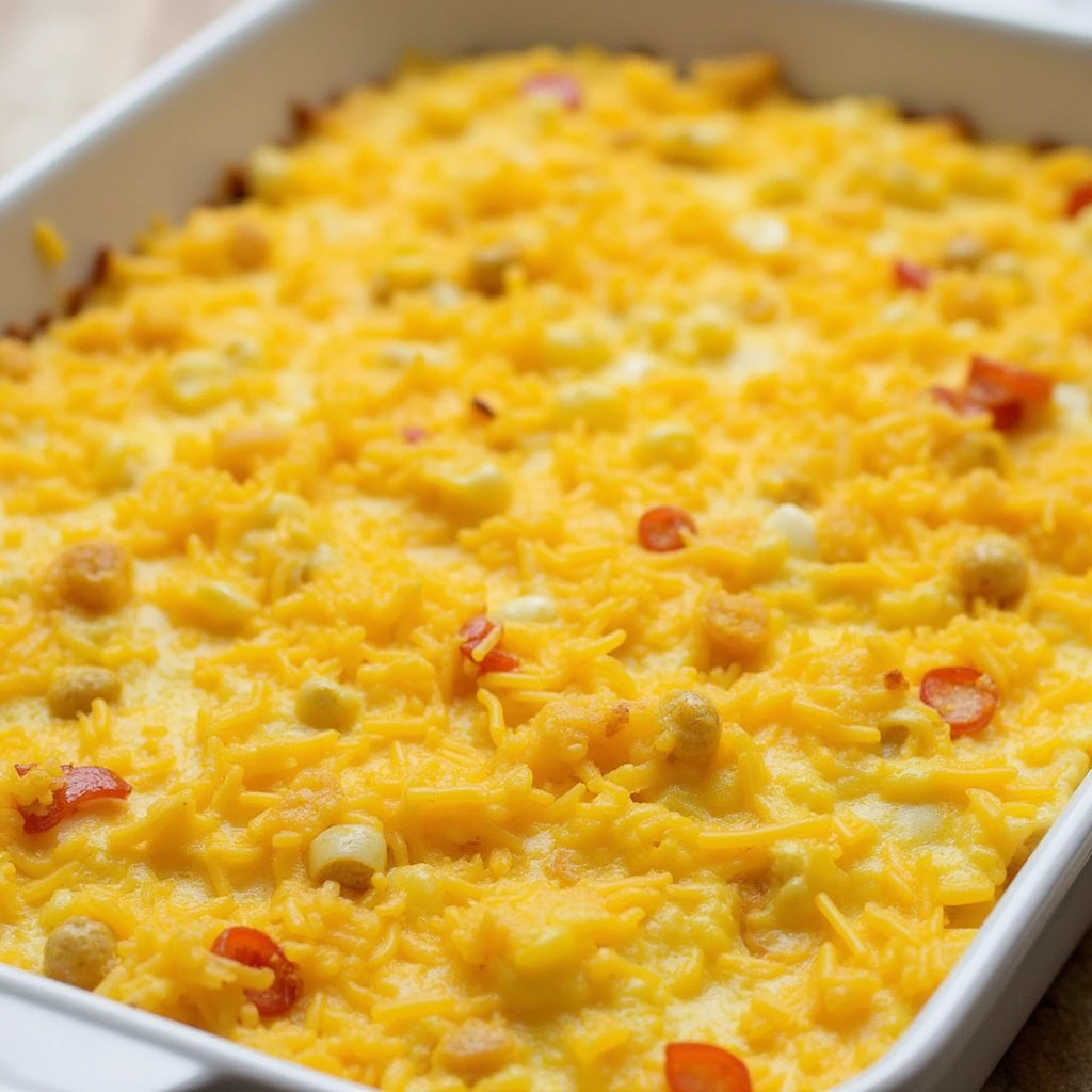 Egg and Cheese Breakfast Casserole