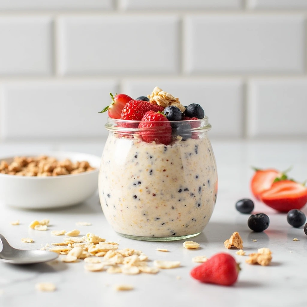 Overnight Oats with Fresh Fruit