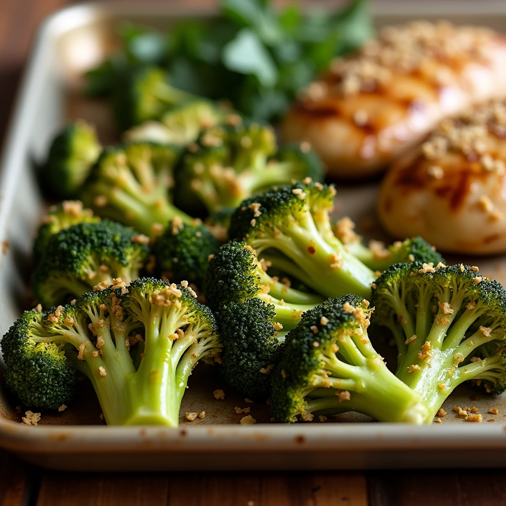 Garlic Parmesan Broccoli