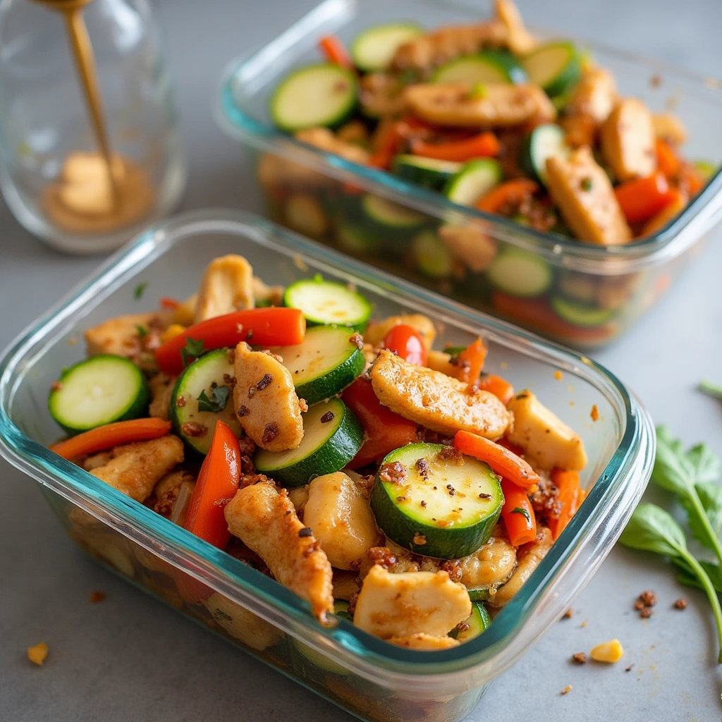 Chicken Stir-Fry for Meal Prep