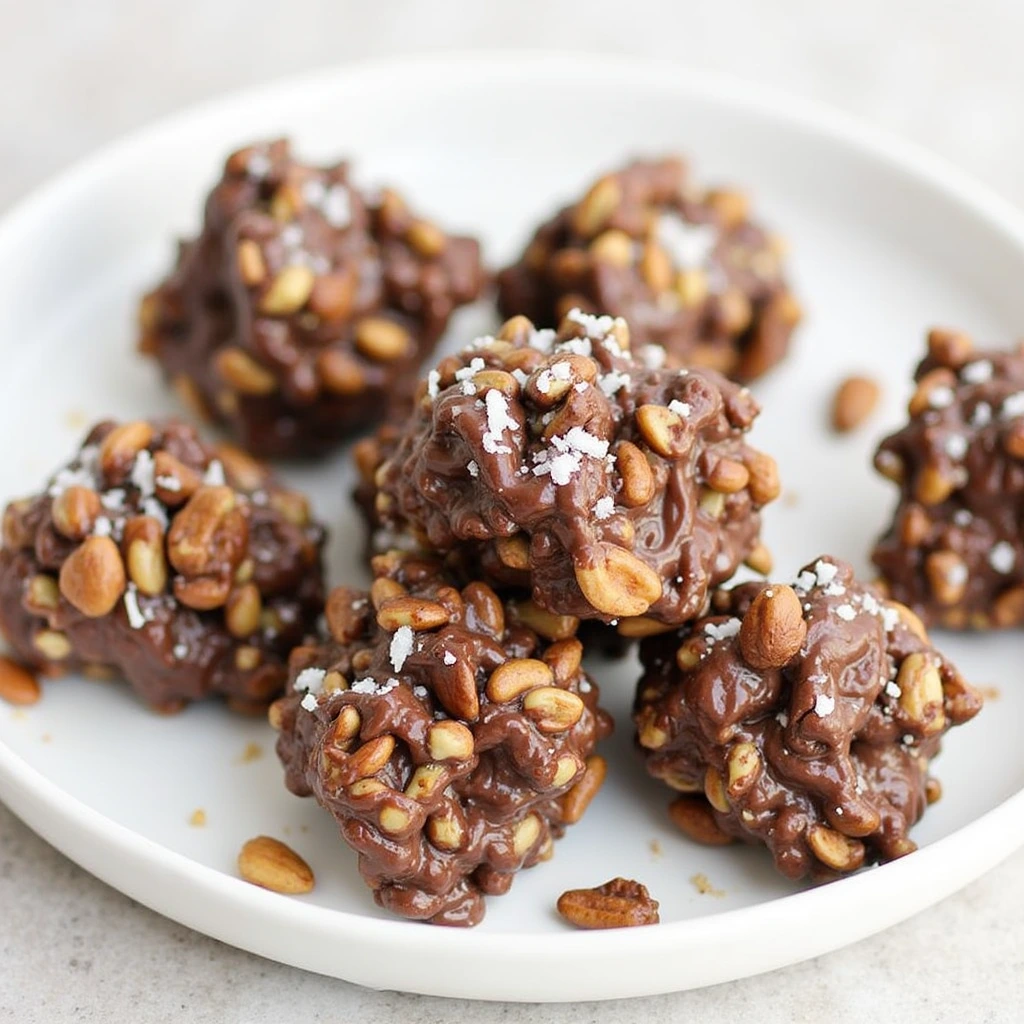 Keto Chocolate and Nut Clusters