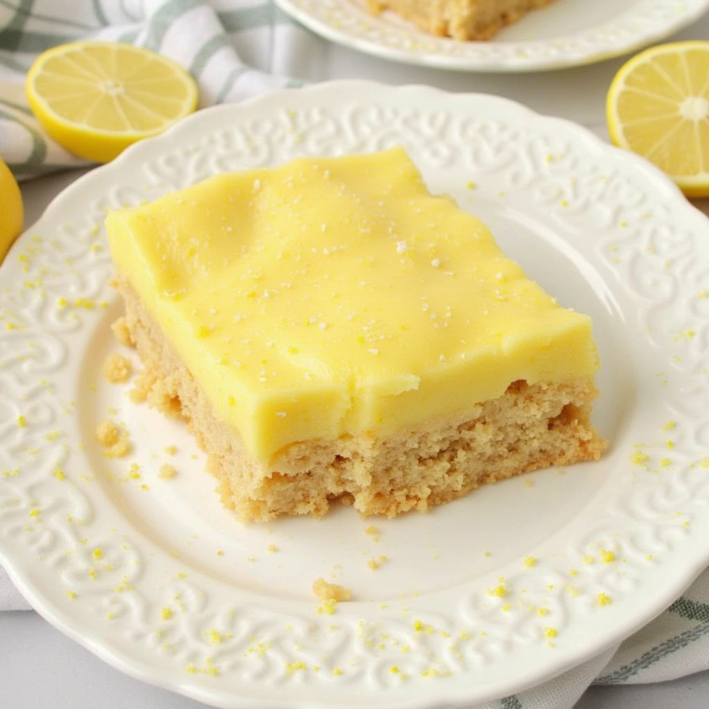 Keto Lemon Bars: