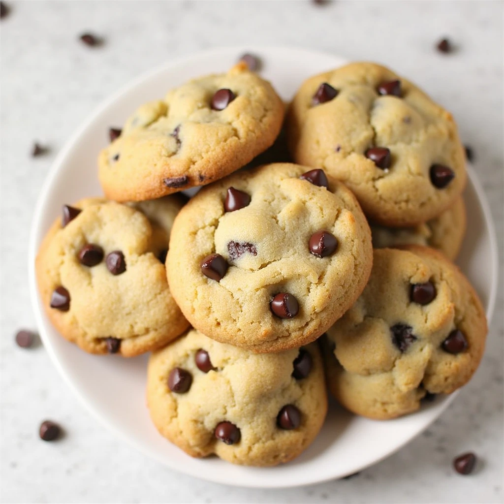 Classic Sugar-Free Chocolate Chip Cookies